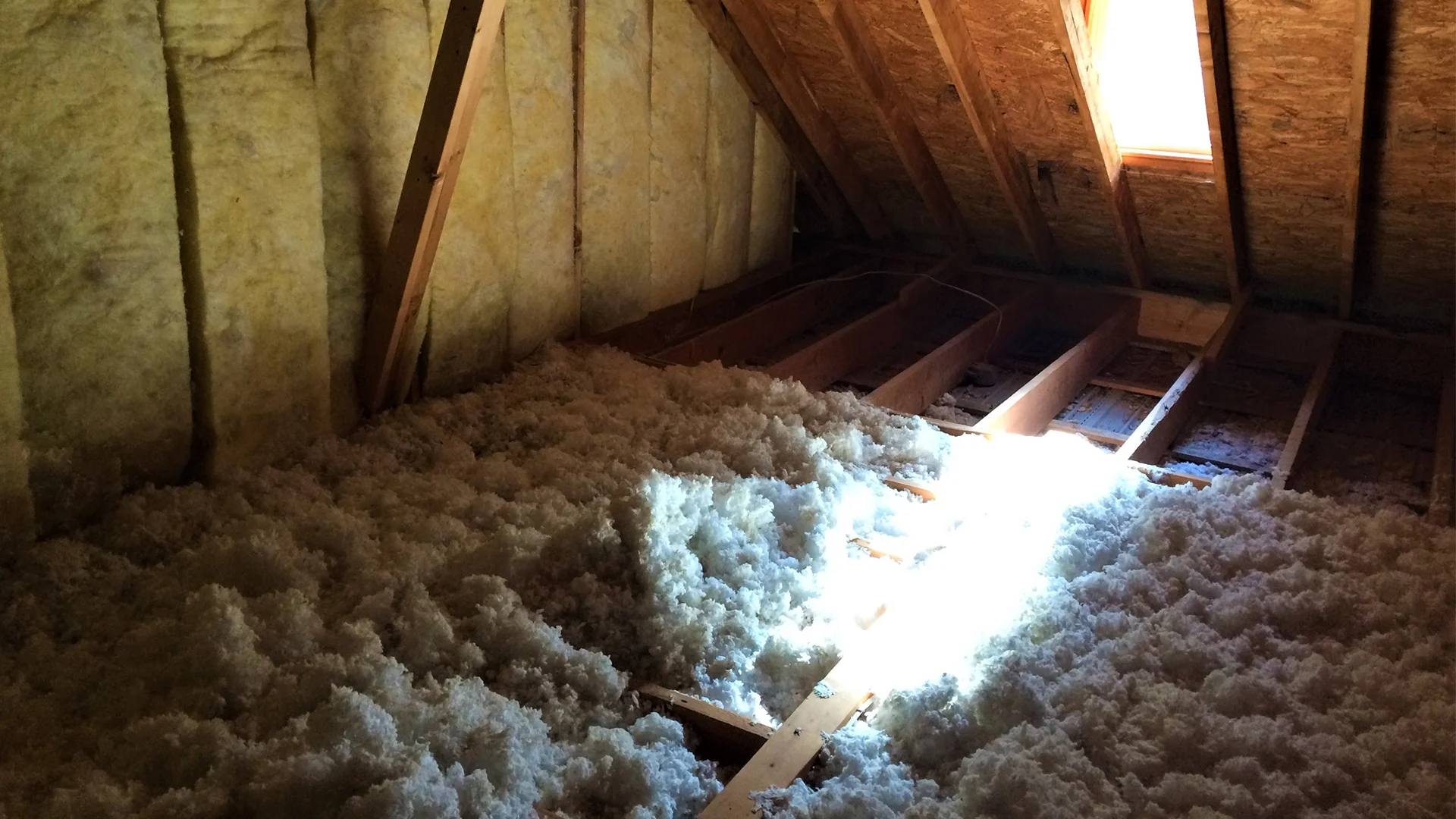 Blown Insulation Attic Floor